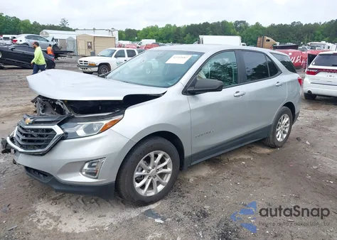 2020 Chevrolet Equinox Fwd Ls z USA, uszkodzony, nr VIN 3GNAXHEV3LS522936